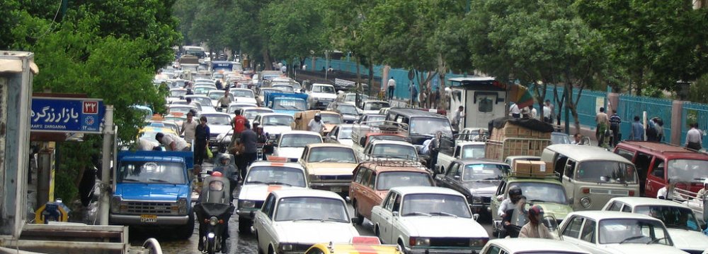 Stringent Measures Against Dilapidated Vehicles in Tehran
