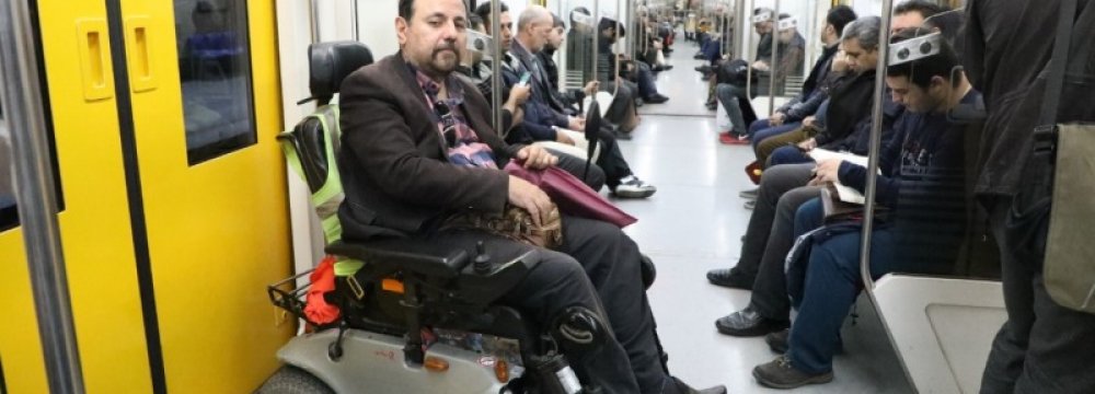 Tehran Subway System Getting Disabled-Friendly