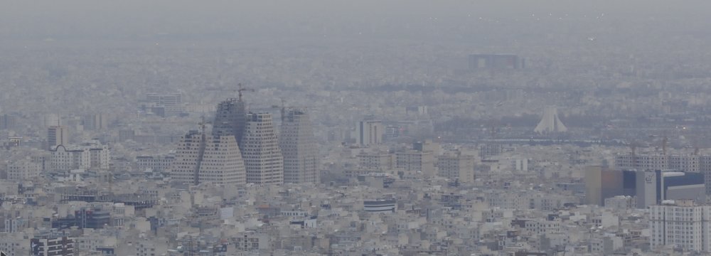 Tehran Ozone Pollution Returns 