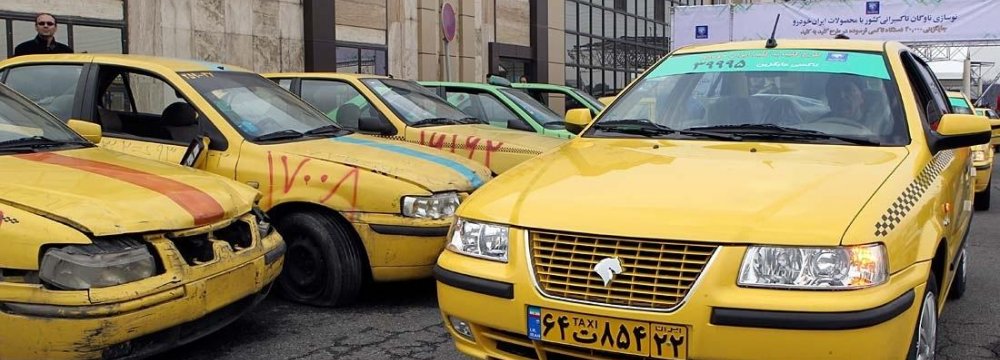 Renovation of Tehran Old Cabs Needs $181m