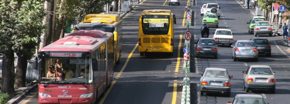 Traffic Scheme Revenues Spent on Tehran&#039;s Transportation Development