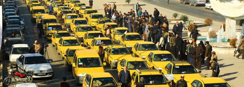 Tehran Taxi Fleet Monitoring Improves 