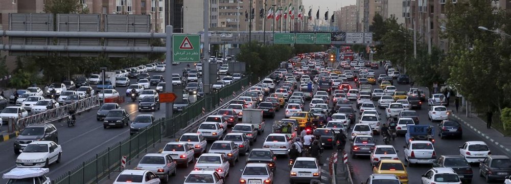 Tehran Trying to Curb Chronic Norouz Traffic Congestion 