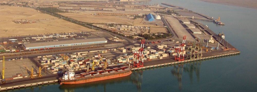 Imam Khomeini Port Handles 9.3m Tons of Goods in Three Months 