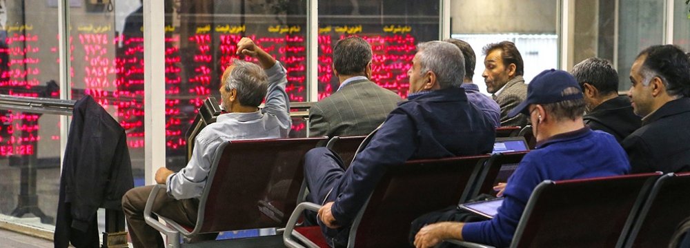 Tehran Stocks Edge Up 