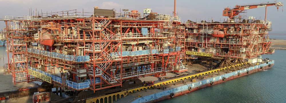 South Pars Last Offshore Platform Ready 