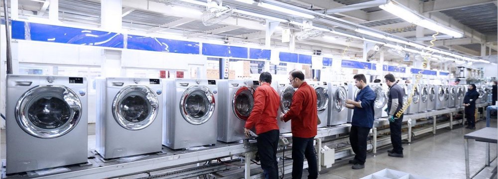 Marked Upsurge in Domestic Home Appliance Production 