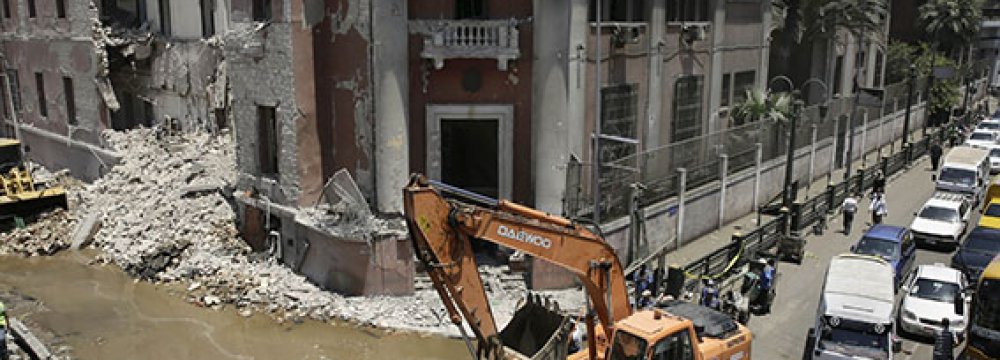 Egypt to Rebuild Italian Consulate in Cairo