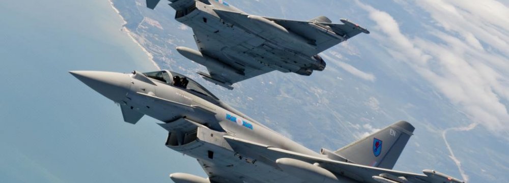 NATO Jets Intercept Russian Fighter Planes