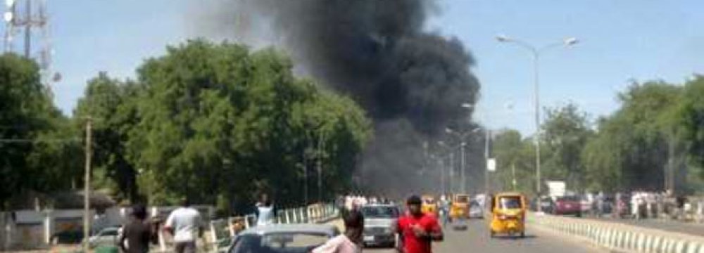 Car Bomb Explodes in Nigeria