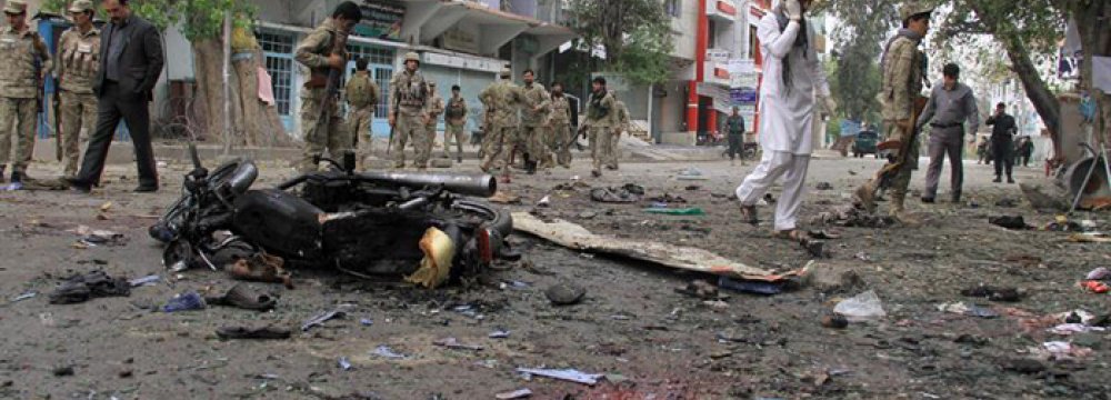 Deadly Afghan Blast Denounced
