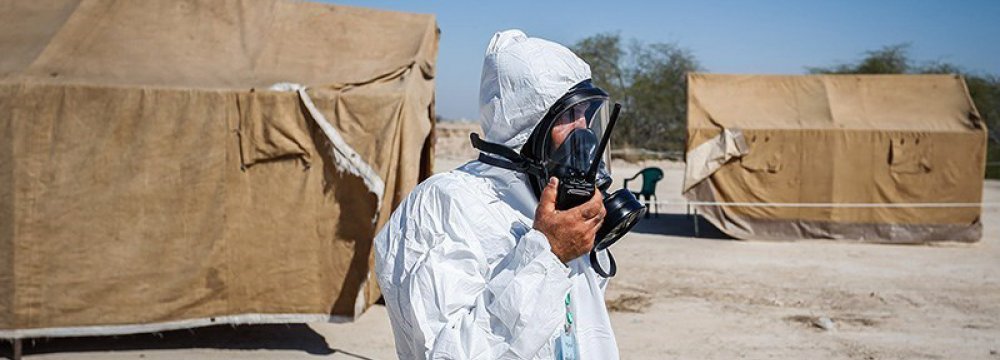 Emergency Drills Near Bushehr Plant 