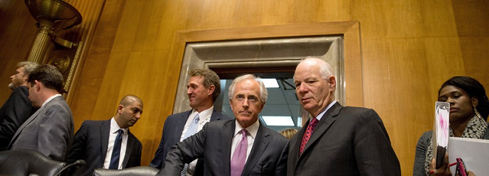Republicans Push Senate Dems on Iran Bill 