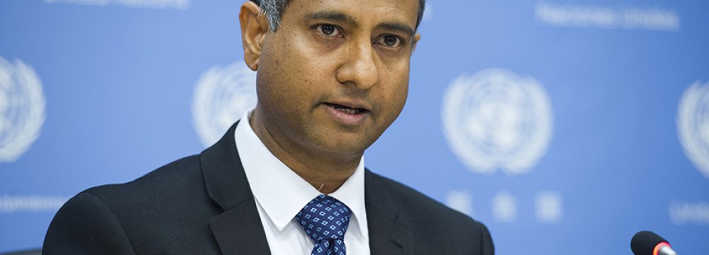UN Rights Investigator’s Report Politically Motivated