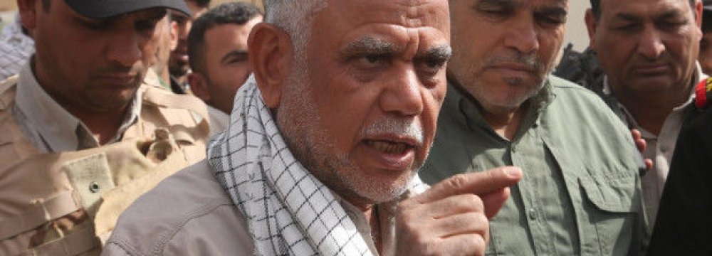 Iraq Militia Leader Hails Tehran’s  ‘Unconditional’ Support