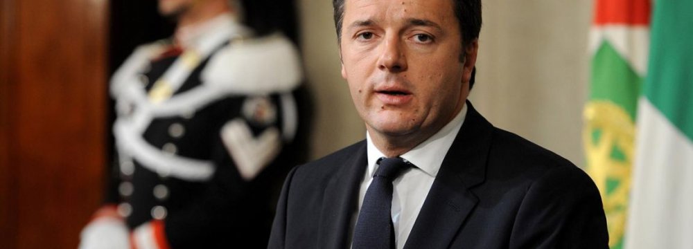 Italian PM Plans April Trip 
