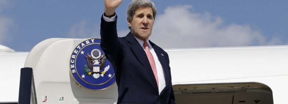 Kerry to Brief Arabs on Deal 
