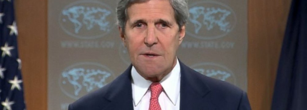 Kerry: Iran Role Crucial in Syria Peace Efforts