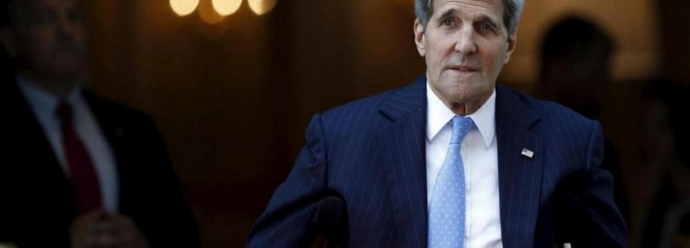 Kerry Sees Iran Accord as Catalyst for Mideast  