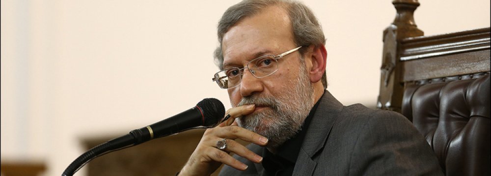 Larijani Reaffirms Support for Nuclear Deal