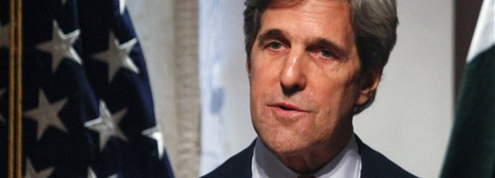 Kerry Pressed on Nuclear Talks  