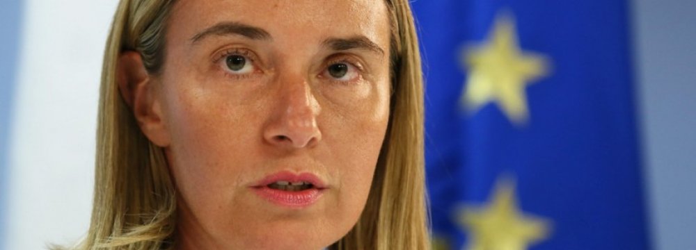 Mogherini to Visit