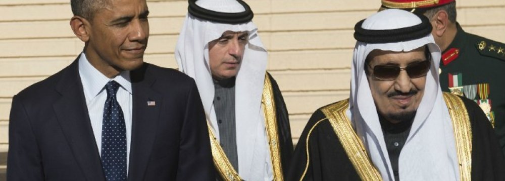 Obama, Saudi King Discuss Iran