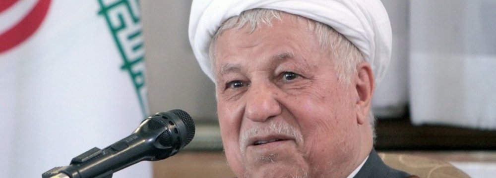 Rafsanjani: Opposition to JCPOA Politically-Motivated