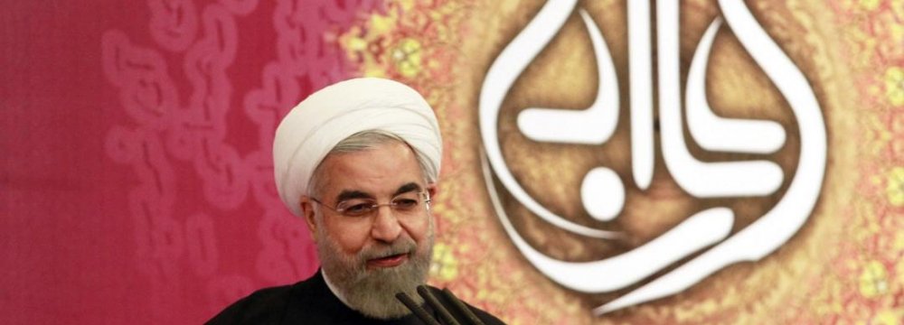 Rouhani: Nation Proud of &quot;Valiant Diplomats&quot; 