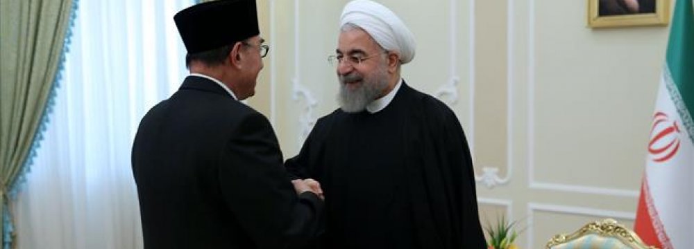 Rouhani to Meet Indonesian Counterpart