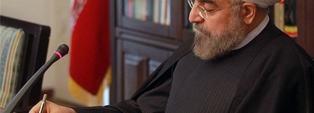 Rouhani Felicitates Muslim Leaders on Ramadan
