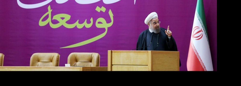 Rouhani Tells People: Show Prudence by Voting