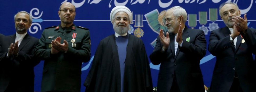 President Honors Contributors to JCPOA