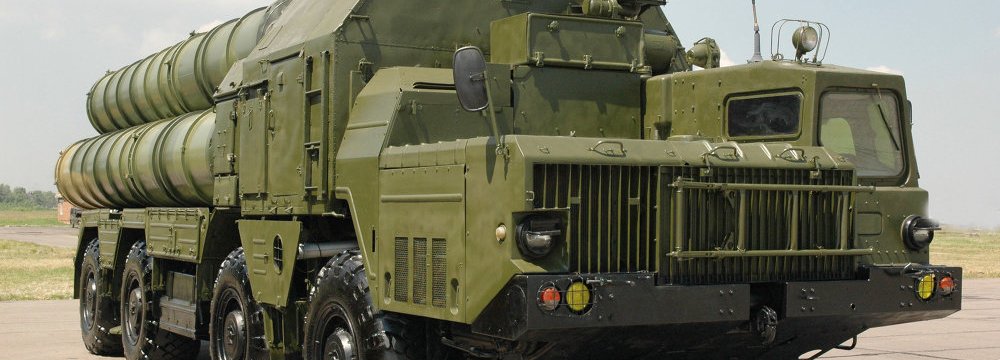 S-300 Deal No Threat to Arabs