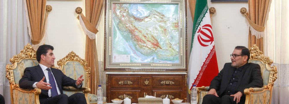 Tehran Feels Committed to Backing Iraqi Kurds