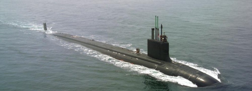 Tests on New Submarine 