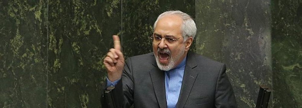 MPs to Question  Zarif 