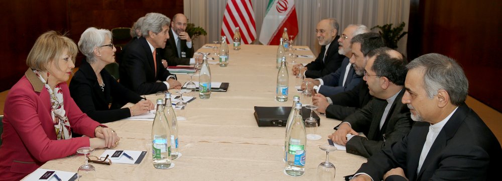 US Talks in Lausanne