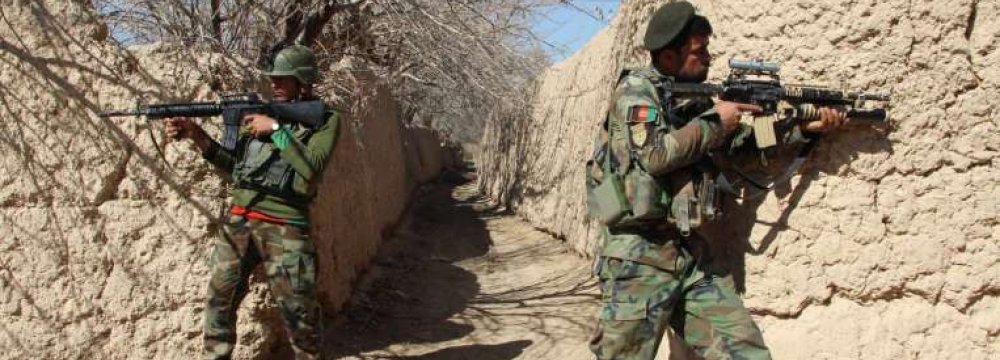 Afghan Troops Pull Out of Helmand 
