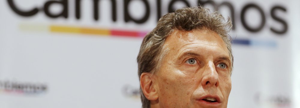 Support for Argentina’s Macri Unchanged