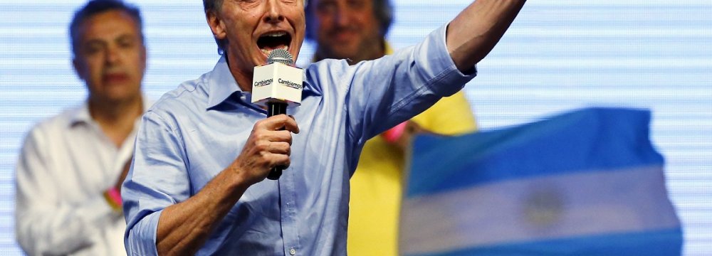 Macri Wins Argentina Presidency