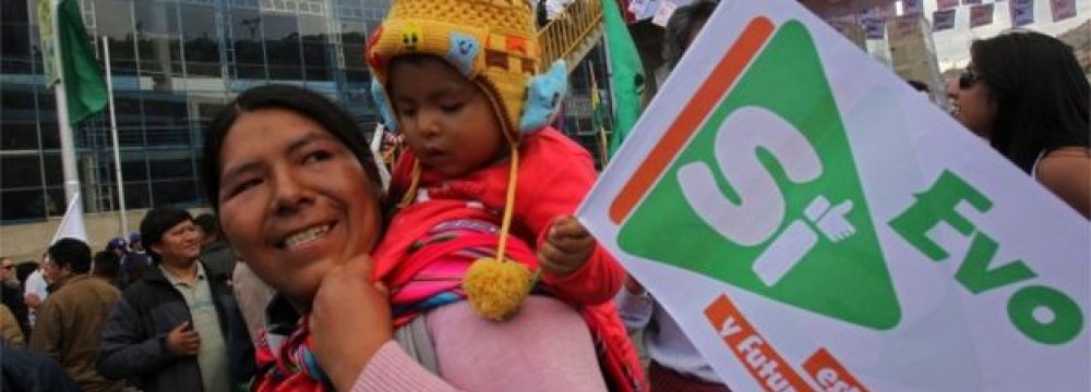 Bolivia to Vote on 3rd Term for Morales