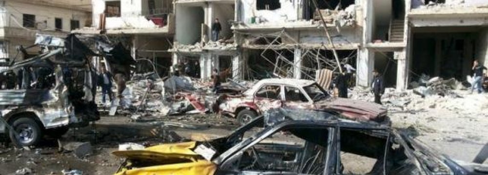Twin Bomb Blasts Kill Dozens in Syria’s Homs