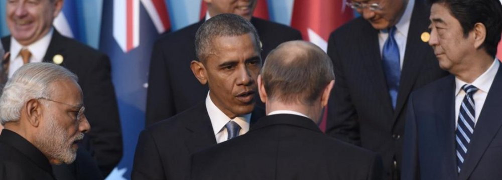 Putin, Obama Discuss War in Syria