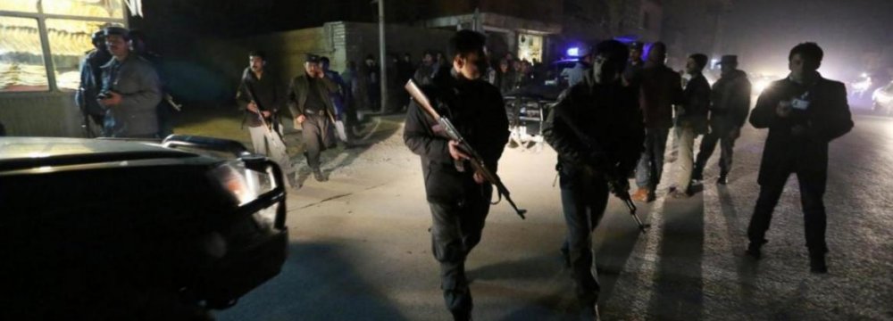 Suicide Bombing Hits Kabul Restaurant