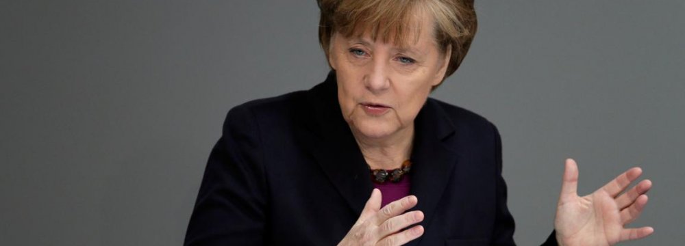 Merkel Asks Europe to Unite in Helping Refugees