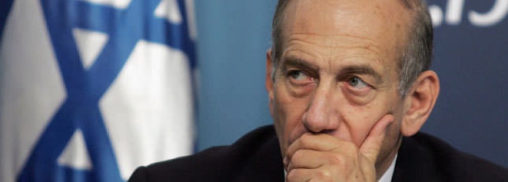 Israeli Ex-Premier Going to Jail for Turpitude