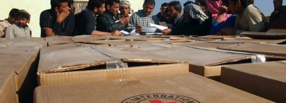 ICRC Seeking to Provide Aid in IS Territory