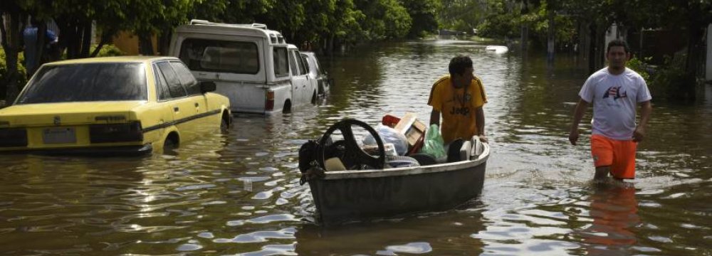 S. America Flooding Displaces 150,000