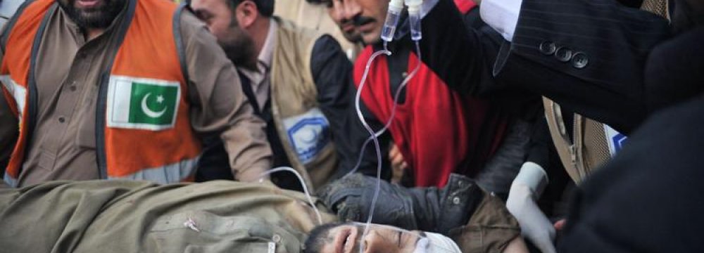 Suicide Bombing Claims 22 Lives in Pakistan